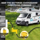 Rv 30 Amp To 110v Adapter Plug  30a Male To 15a Female Camper Power Cord Nema To