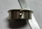 Vintage Mexican Alpaca Silver Abalone Shell Hinged Pill Trinket Box Mexico
