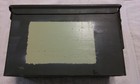 Vintage Us Army 50 Cal M2a1 Green Metal Ammo Steel Box Can
