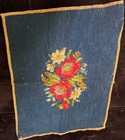 2 Vintage Completed Needlepoint Panels B306