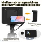 9 30-inch Aluminum Portable Teleprompter Supports Mobile camera Shooting With   