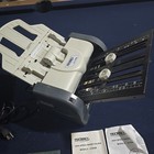 Techko Lf283b Automatic Paper Folder Tested Includes Feeder Trays 