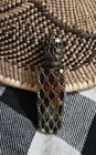 Vtg 1968 Estee Lauder Super Purse Perfume Flacon Silver Filigree Caged Glass   