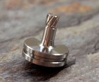 Titanium Hand Twisting Spinning Top Gyro Gyroscope Ceramic Bead Spinning Top Toy