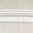 Dii French Stripe Dining 120  X 60   rectangular   Taupe white 