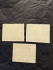 Stamps  Aden  1   Scott  16  17  19 Mlh Set Of 3