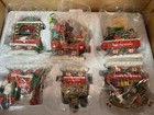 Danbury Mint The Pug Christmas Express Train 6 Pcs Set Pugs Dogs Santa In Box