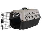 Pet Kennel Small 23  Dog Crate  Plastic Travel Pet Carrier For Pets Up To 15 Lb