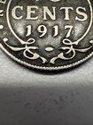 1917-c Newfoundland 10 Cents Actual Coin Nice Add To Any Canadian Collection
