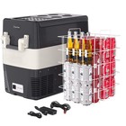    12 Volt Car Refrigerator 50 Lelectric Cooler Portable Freezer Fridge 0    50   