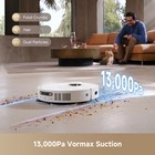 Dreame L40s Ultra Ce White Robot Vacuum Mop 13kpa Suction   certified Refurbished