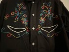 Cowboy Joe Shirt Men   s Form Fit Las Vegas Authentic Western Long Sleeve Vintage