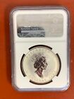 2002 Silver Maple Leaf Horse Privy Canada - Ngc Sp 67