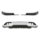 For Silverado 1500 2016-2019 With Z71 Front Bumper Valance   Chrome Skid Plate