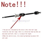 Front Left Driver Side Axle Shaft For 2018-2025 Alfa Romeo Stelvio 68563712aa
