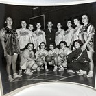 1952 Vintage Womens Basketball Team Photograph Usmc Marines Camp Pendleton