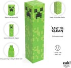 Minecraft Creeper Water Bottle - 22oz Zak  Mojang Plastic Bottle 18047