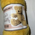 Teddy Throw Fleece Blanket Soft And Cuddly 50    X 60 Inches  New 