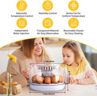 12 Eggs Incubator For Hatching Eggs With Automatic Egg Turner  Temperature Contr