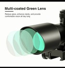 Midten 2 5-10x40 Tactical Red Green Illuminated Mil-dot Scope With Laser 