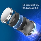 5 Pcs Philips 3v Cr2032 Lithium Battery Br2032 Dl2032 Remote Button Cell Watch