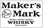 Makers Mark Kentucky Straight Bourbon Whisky Airbrush  Paint  Art Stencil 