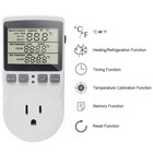 Digital Temperature Controller Thermostat Timer Switch Outlet Socket Ac110v 220v