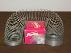 Vintage Toy 2 3 4  Across Original Metal Slinky Walking Spring Toy In Box