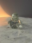 Bullicante Controlled Bubbles Song Clear Glass Bird Figure Paperweight 5 1 2 