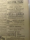 Jan 26  1893 Newspaper Page  2269- Great Trewey  Felician Trewey Magician Live