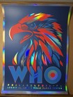 The Who Official Philadelphia 2025 Poster Daniel Stiles Rainbow Foil  36 40