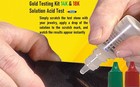 Gold Testing Kit 18k   Silver Solution Acid Test Gold Authenticity Tester Usa