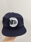 Vintage Mta Nyc Transit Bus Subway Train Hat cap Snapback Rare New York City