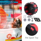 Rat Running Wheel Hamster Running On Wheel Small Pet Exercise Wheel