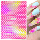 12pcs set Scale Series 3d Nail Art Sticker Decal Hollowed Patch Ns32