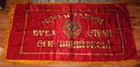 Lg Vintage Soviet Union Vladimir Lenin Propaganda Banner Flag Socialist Campaign
