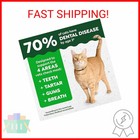 Greenies Feline Dental Cat Treats  Tempting Tuna Flavor  21 Oz  Tub