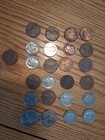 9 Ancient Roman Bronze And Silver Coins  Unsearched And Uncleaned  Lot G  