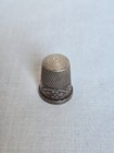 Antique Simons Bros  Sterling Silver Thimble  Size 11  Ca  1915