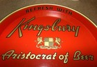1950 s Kingsbury Aristocrat Of Beer Tray Wisconsin   minty  