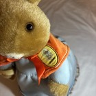Vintage Beatrix Potter Peter Rabbit Mrs  Rabbit Plush 14  All Dressed Up