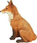 Large Fox Statue Outdoor Garden Wild Animal Sculpture Porch Back Yard Lawn Decor