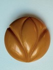 Set Of Four Vintage Large Butterscotch Bakelite Buttons  3143 