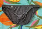 Brave Person Men s Sexy Dark Gray Size L Unlined Detachable Bikini Swim Briefs