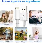 3pack Usb Data Fast Charger Cable Cord For Apple Iphone 5 6 7 8 X 11 12 13 Max