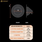 Shield Boss Umbo Dome Hema Sca Combat Ready 14g Steel 8 Inch Hardware Accessory