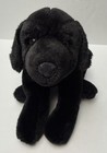 Vintage Animal Alley Black Labrador Plush Toys R Us Stuffed Puppy Dog Black Lab