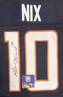 Bo Nix Denver Broncos Signed Autographed Jersey Five Star Coa