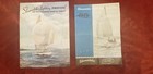 2 1940 s  Vintage Sailboat  Brochures Shaneateles Lightning    Rhodes Bantam  