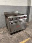 Vulcan 36  Commercial Electric Range 6 Burner   3 Hot Tops W  Oversized Oven